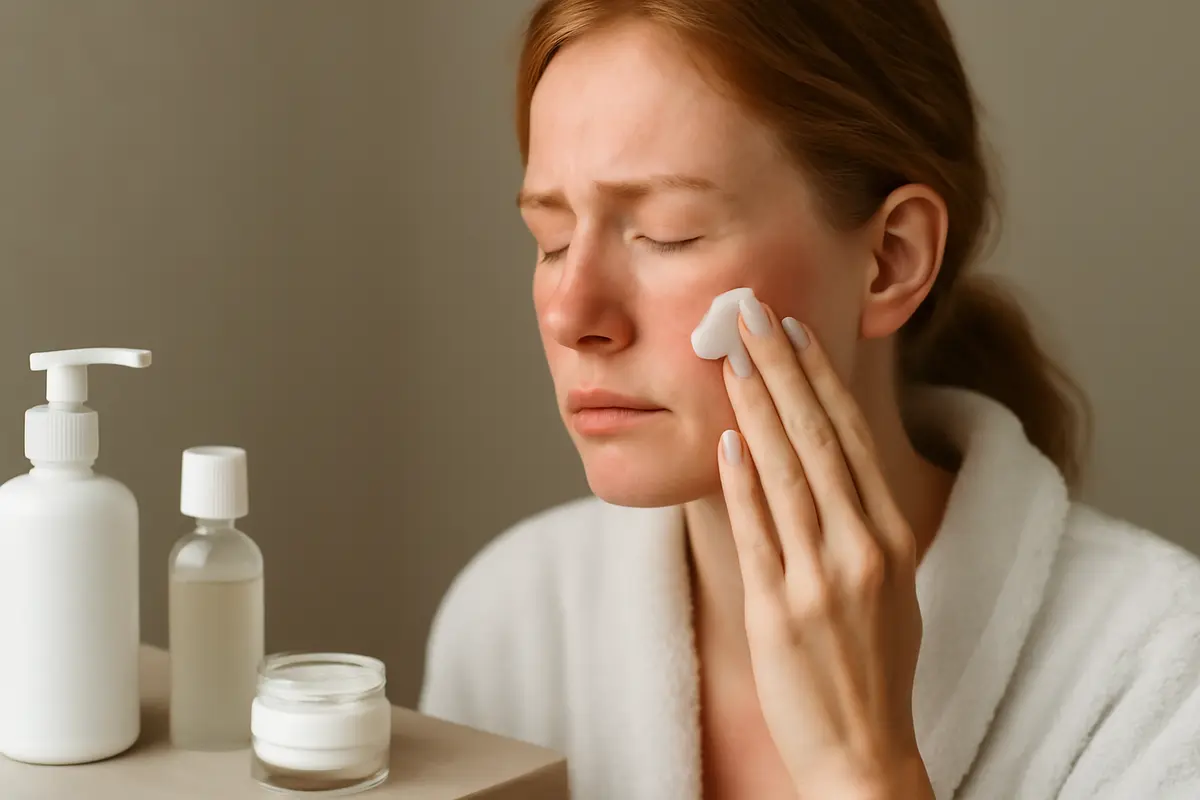 Routine di bellezza per pelle sensibile: l’accorgimento che riduce rossori e irritazioni