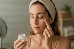 Applicare la crema contorno occhi nella routine: il modo corretto che evita gonfiore e segni precoci